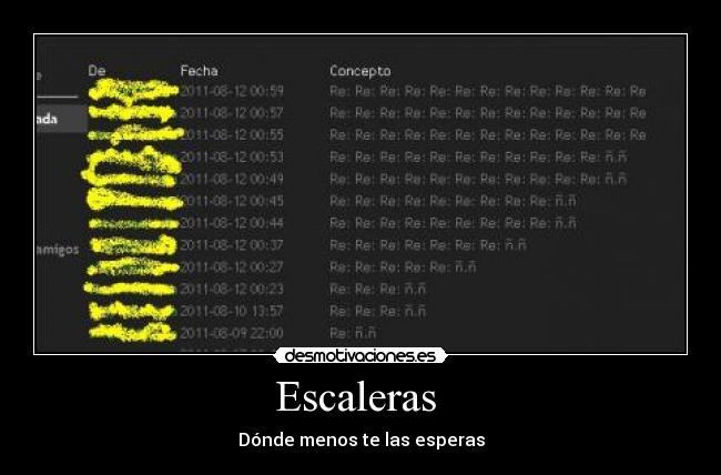 Escaleras - Dónde menos te las esperas