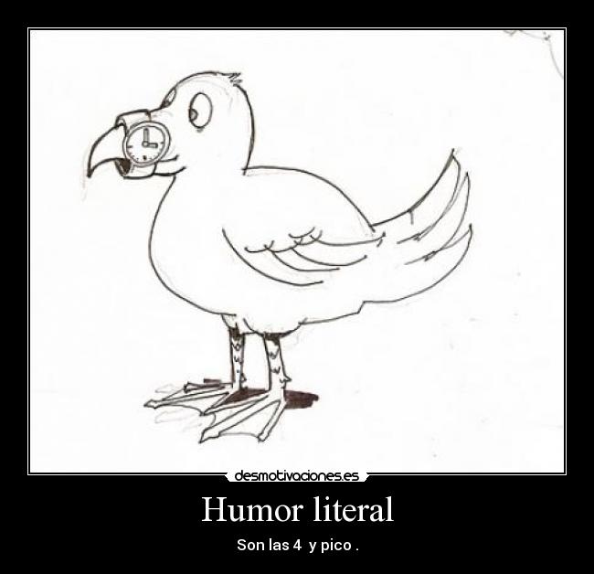Humor literal - 
