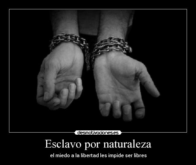Esclavo por naturaleza - 