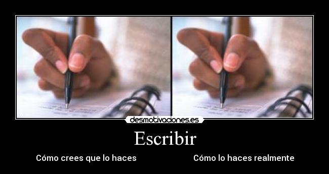 carteles escribir estupidas comparaciones desmotivaciones