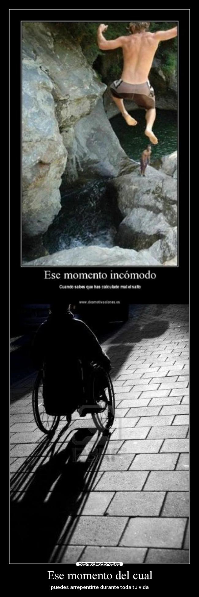 Ese momento del cual -