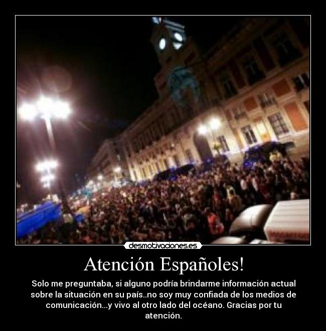 Atención Españoles! - 
