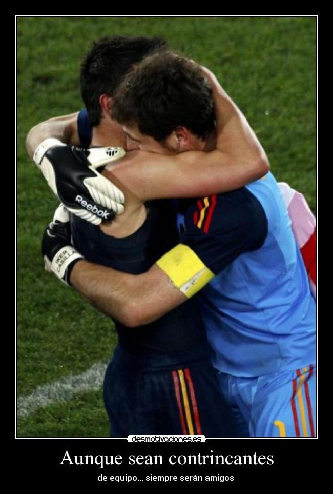 Aunque sean contrincantes -