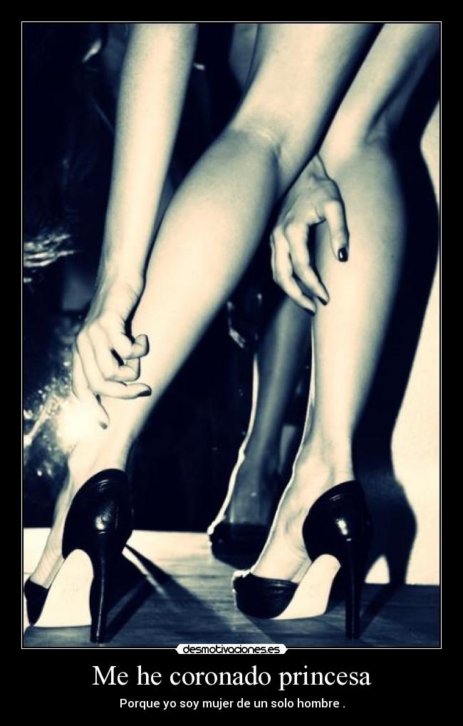 Me he coronado princesa -