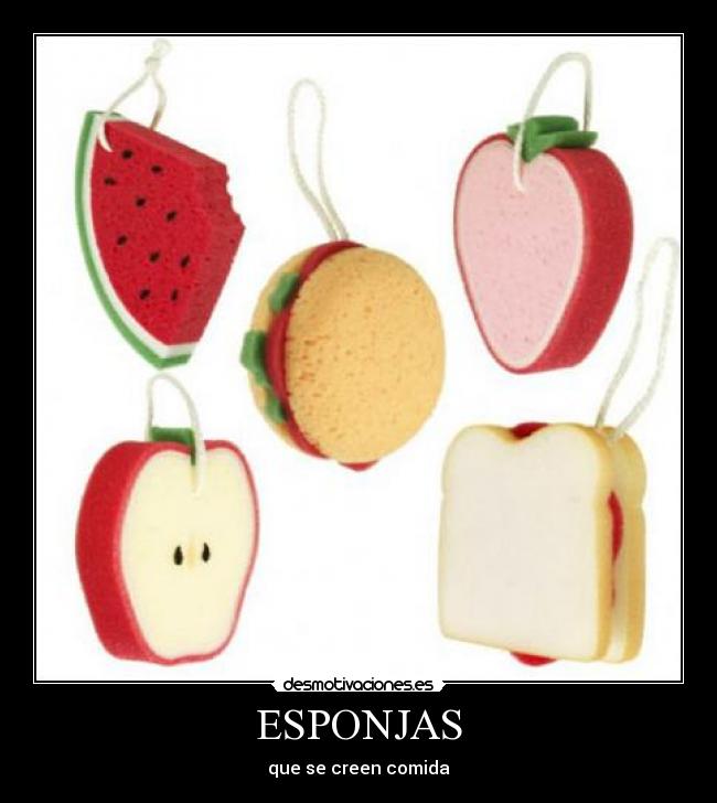 carteles esponjas desmotivaciones