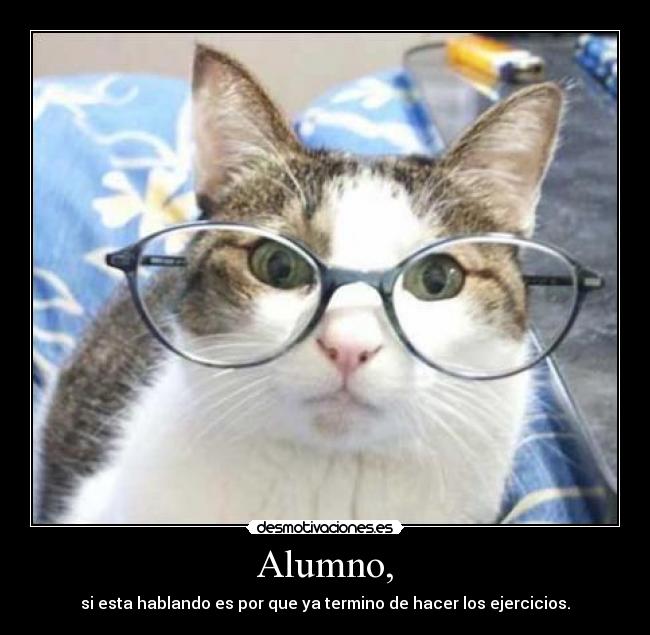 Alumno, - 