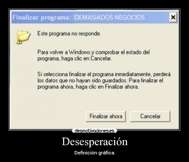 Desesperación - 
