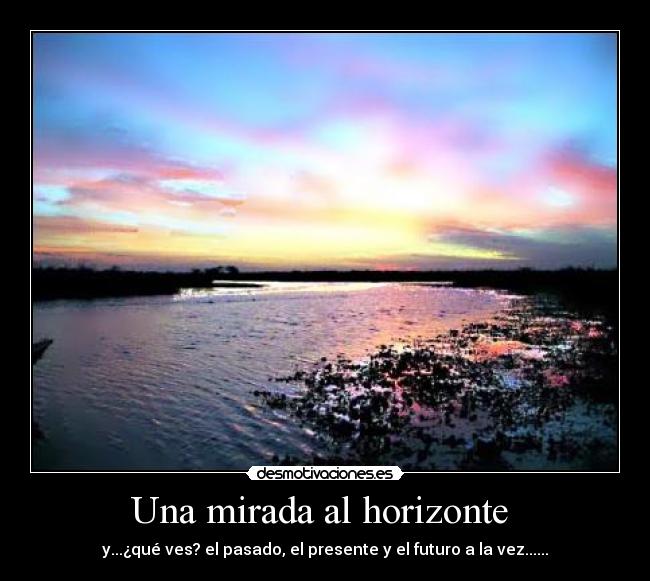 Una mirada al horizonte -