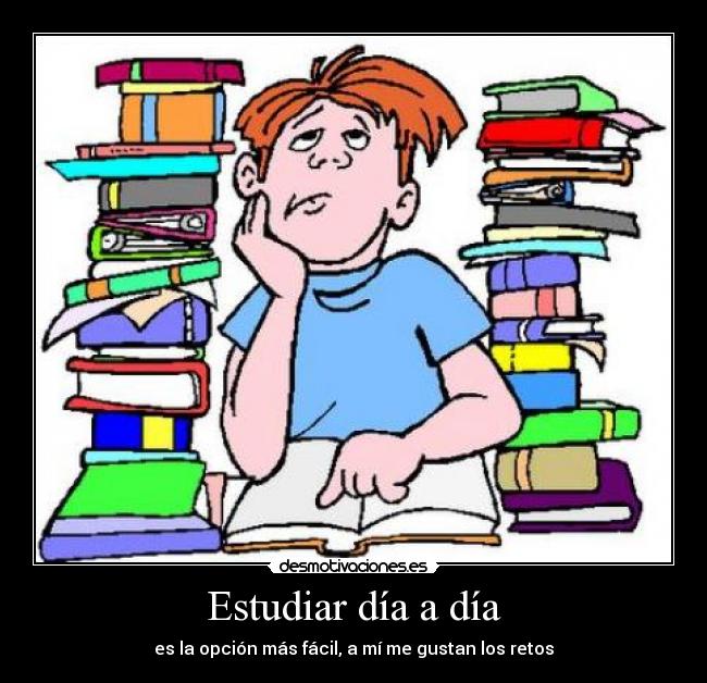Estudiar día a día -