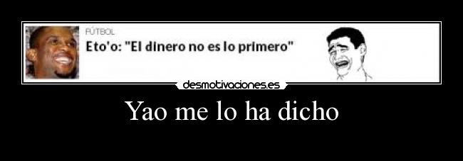 Yao me lo ha dicho - 