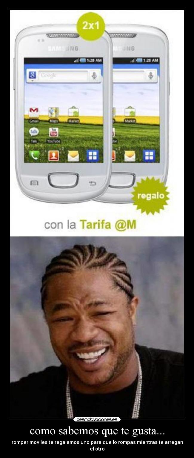 como sabemos que te gusta... -