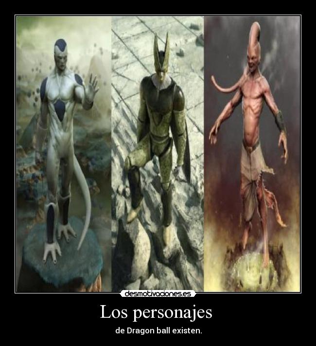 Los personajes  - 