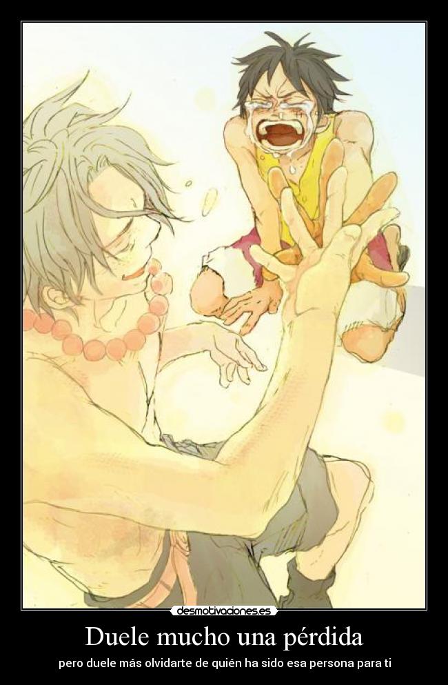 Duele mucho una pérdida - 