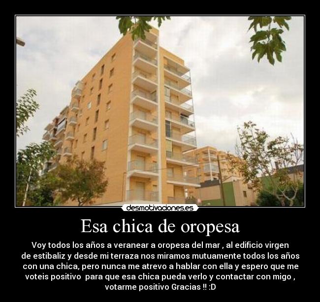 Esa chica de oropesa - 