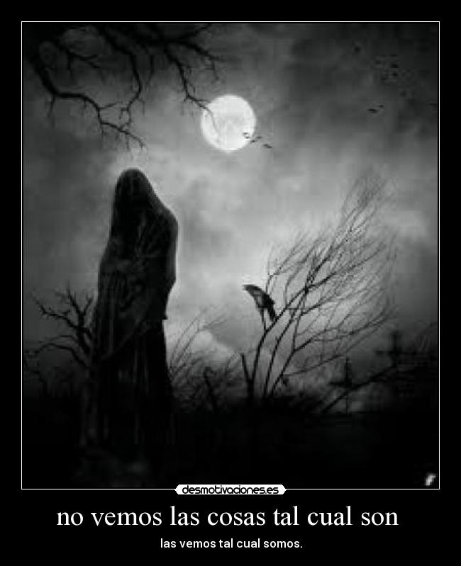 no vemos las cosas tal cual son  - 