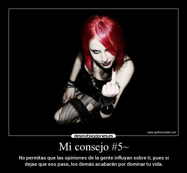Mi consejo #5~ -