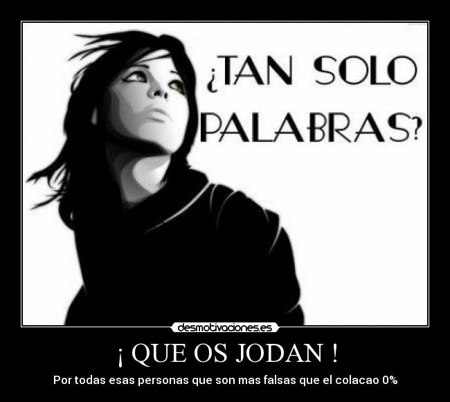Imágenes y Carteles de JODAN Pag. 46 | Desmotivaciones