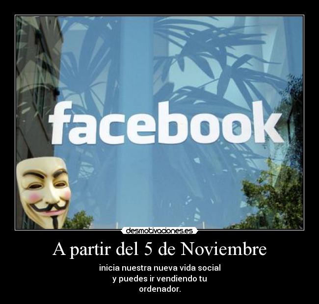 carteles facebooka anonymous hackers desmotivaciones