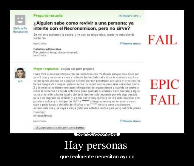 Hay personas  - 