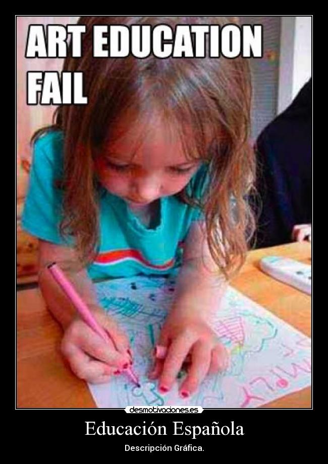 Educación Española - Descripción Gráfica.