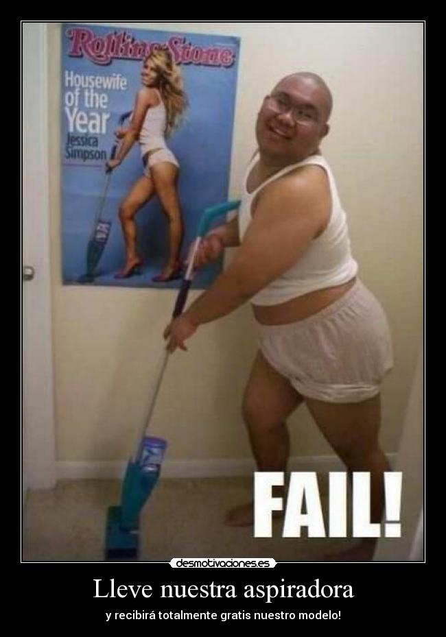 Lleve nuestra aspiradora - y recibirá totalmente gratis nuestro modelo!