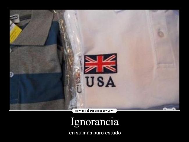 Ignorancia -