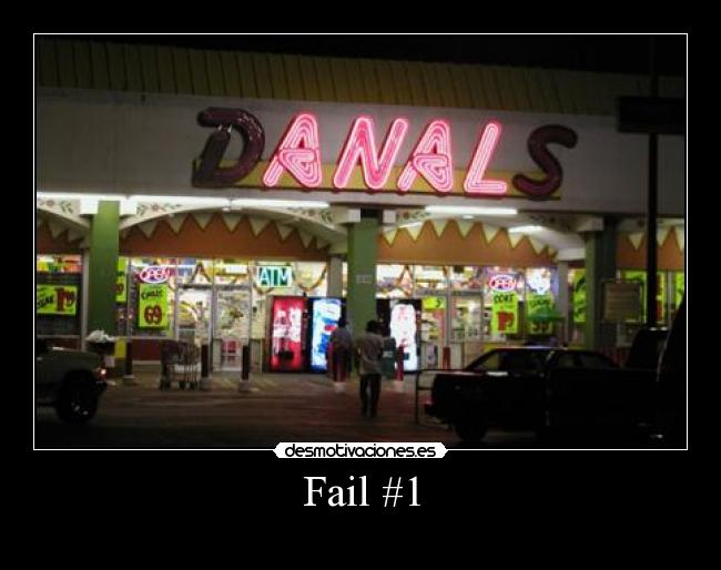 Fail #1 -