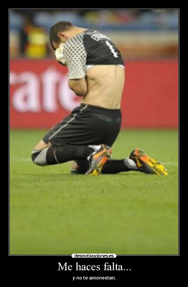 Me haces falta... - 