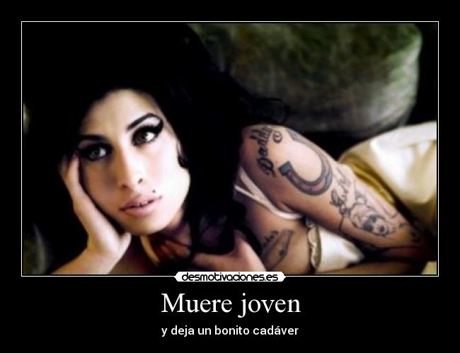 Muere joven - y deja un bonito cadáver