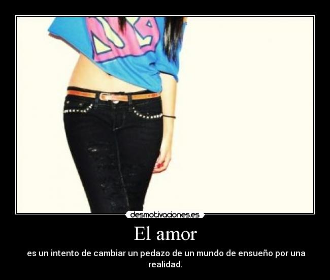 El amor -