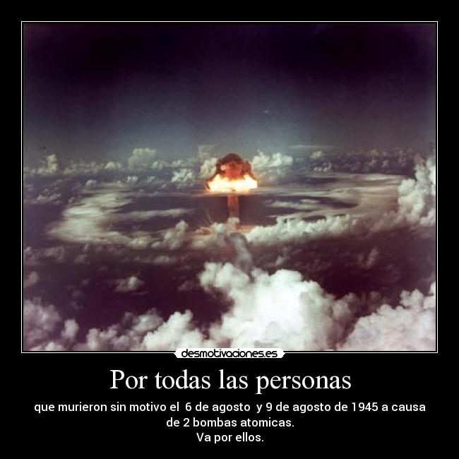 Por todas las personas - 
