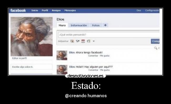 Estado: - @creando humanos