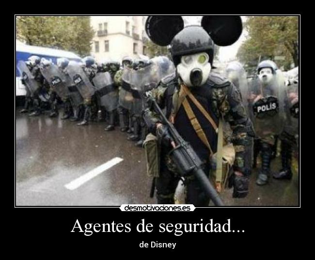 Agentes de seguridad... - 