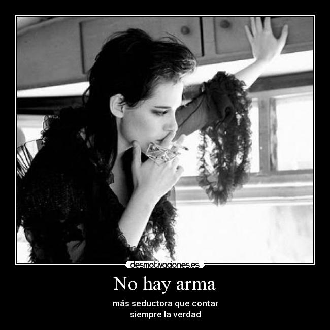No hay arma -