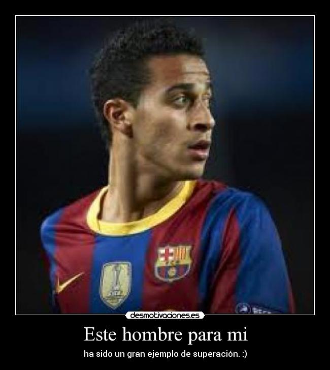 Este hombre para mi - ha sido un gran ejemplo de superación. :)