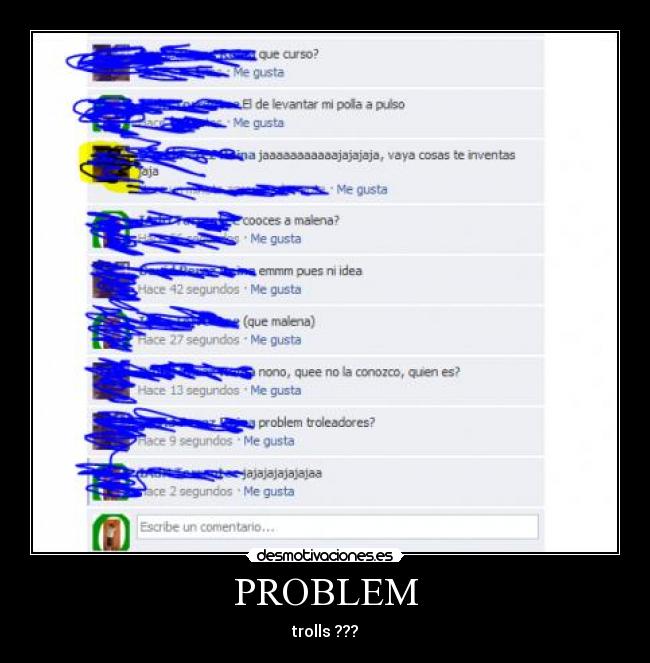 PROBLEM - trolls ???
