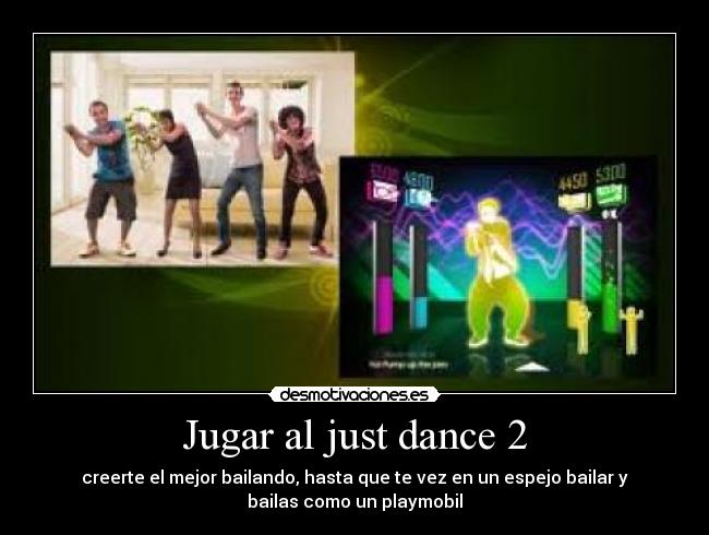 Jugar al just dance 2 -