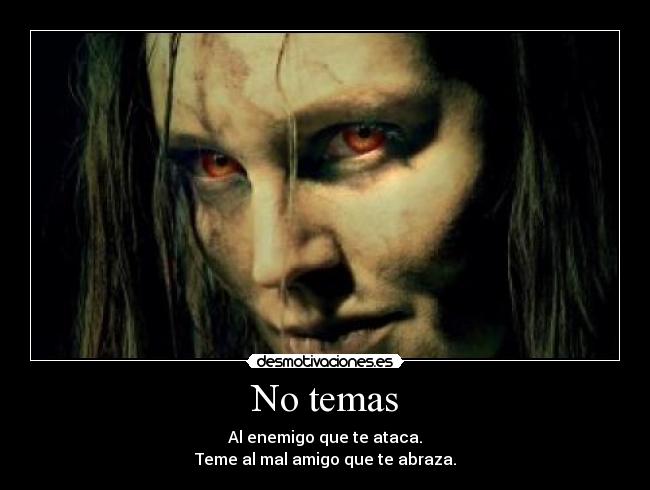 No temas - 