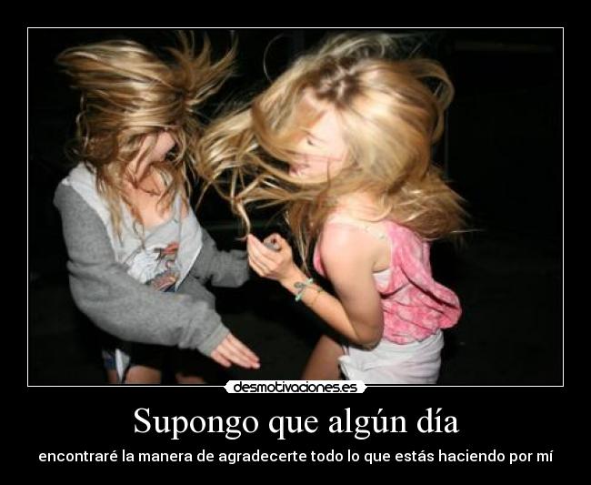 Supongo que algún día - 