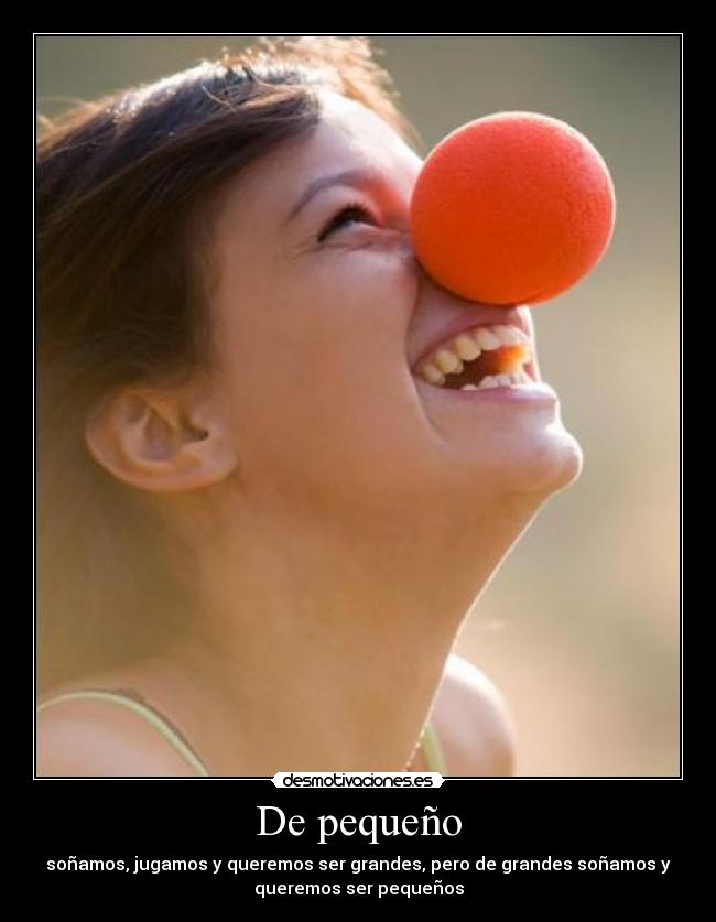 De pequeño - 
