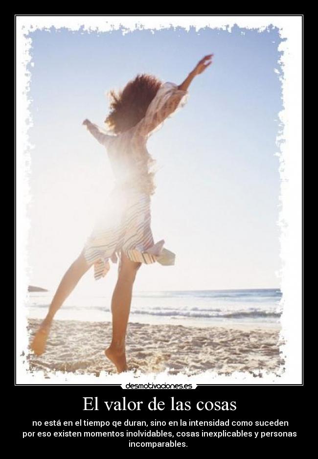 El valor de las cosas - 