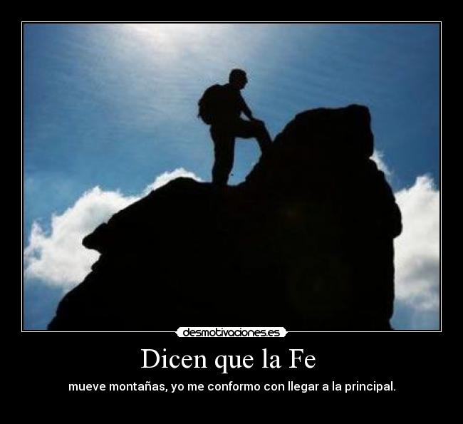 Dicen que la Fe  - 