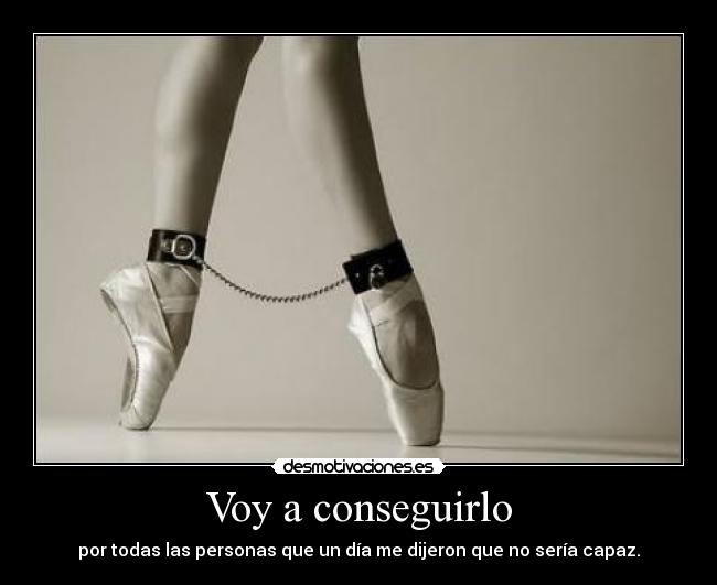 Voy a conseguirlo - 