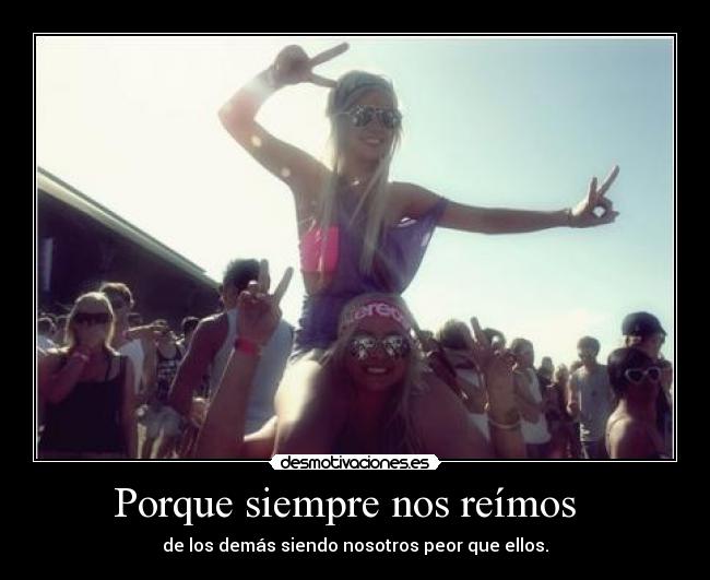 Porque siempre nos reímos -