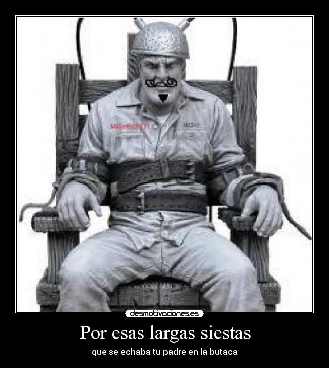 Por esas largas siestas - 