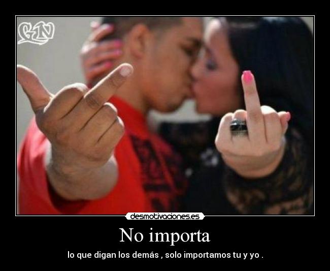 No importa - 