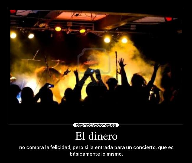 El dinero -