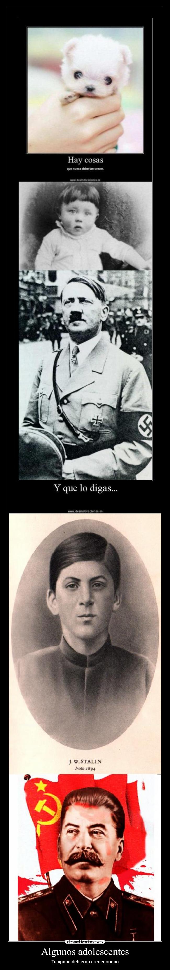 Algunos adolescentes - Tampoco debieron crecer nunca