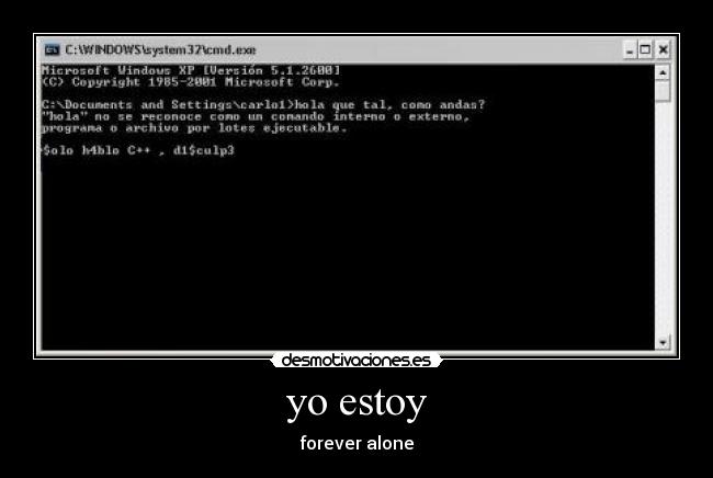 yo estoy - 