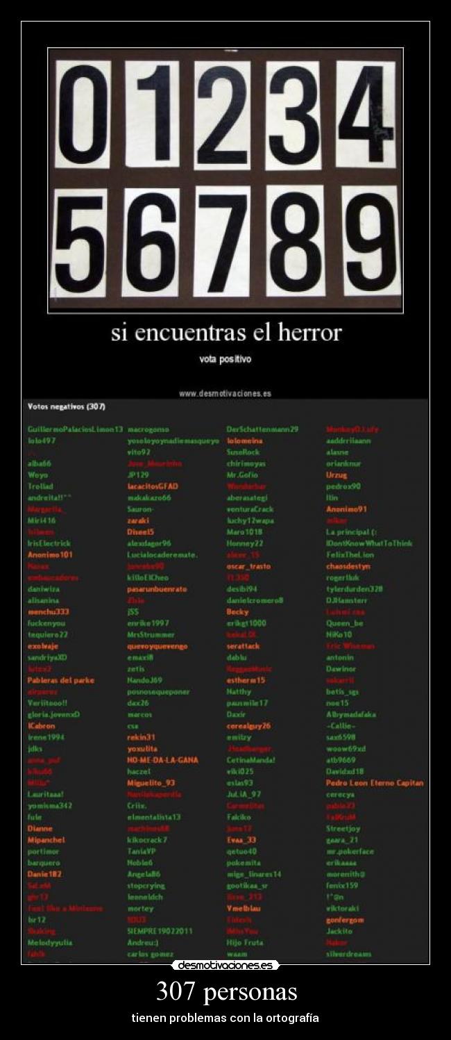 307 personas - 